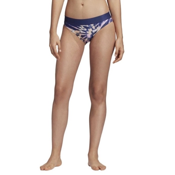 NWT Adidas Originals Swim Bottom Tie Dye Midnight Indigo - Picture 4 of 8